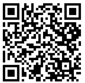 A black and white QR code displayed on a white background.